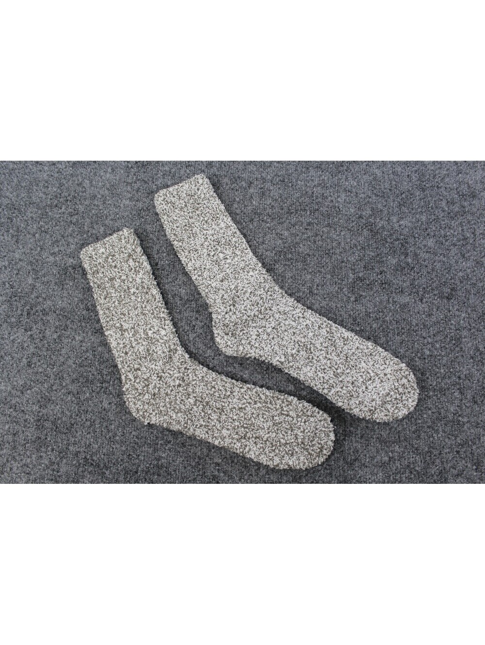 Sweet Dreams Cloud Socks Ultra Soft Gray Cozy Crew Socks